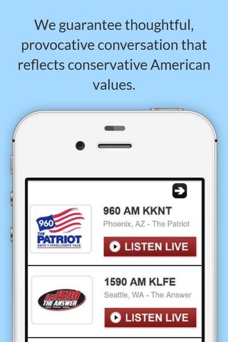 Conversative Talk Radio News screenshot 2