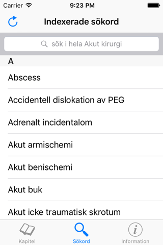 Akut kirurgi screenshot 2