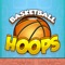 Drag your finger to shoot the basketballs into the hoop