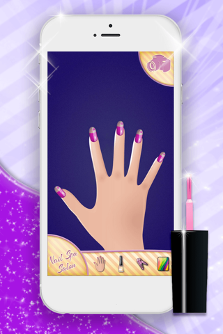 Nail Spa Salon Girls Games: Nail Makeover and Manicure Salon for Fashion Girl.s screenshot 2