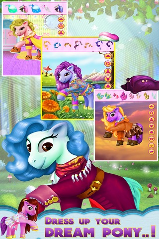 Little Princess Pony DressUp - Little Pets Friendship Equestrian Pony Pet Edition - Girls Game screenshot 4