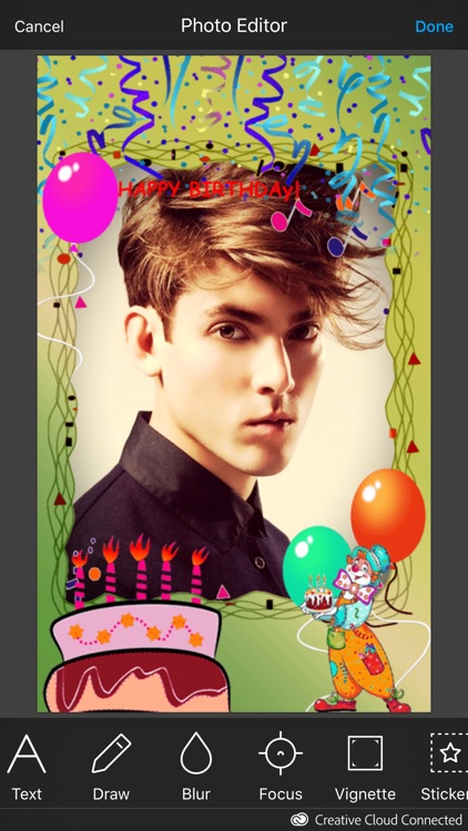 Birthday Photo Frame & Photo Editor screenshot-4