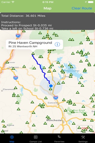 New Hampshire – Camping & RV's screenshot 2