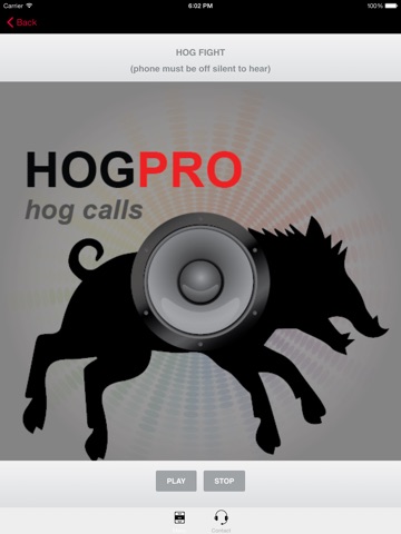 Hog Hunting Calls - With Bluetooth Ad Free screenshot 2