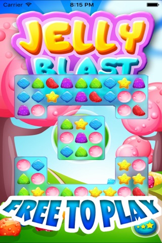 Jelly Blast Dough-Easy Crushing Three game for Boys and Girls screenshot 2