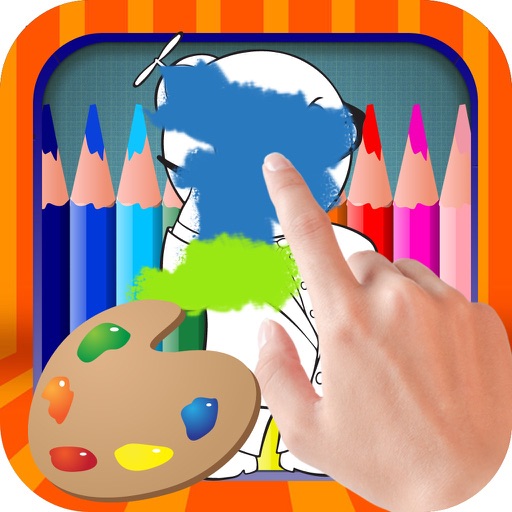 Color Book Game for Kids: Backyardigans Version iOS App