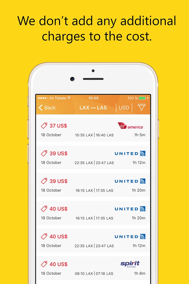 Air Tickets – Last Minute Flights! Your Travel Assistant! screenshot 2