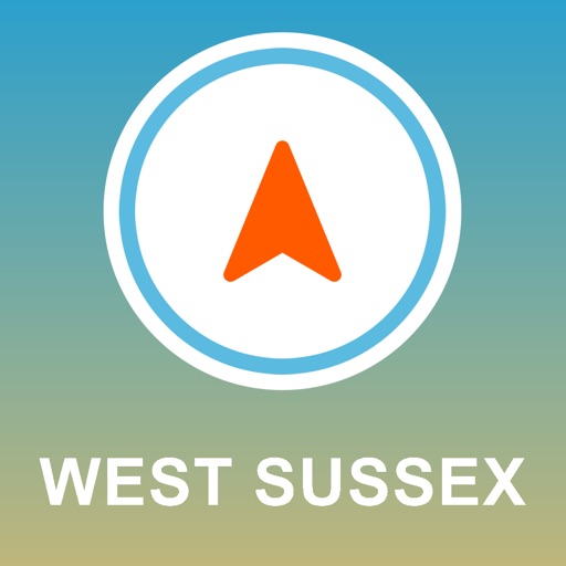 West Sussex, UK GPS - Offline Car Navigation