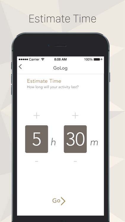 GoLog - Activity Safety Timer