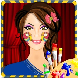 Princess Face Paint - A tattoo maker & funny face mask virtual makeover game
