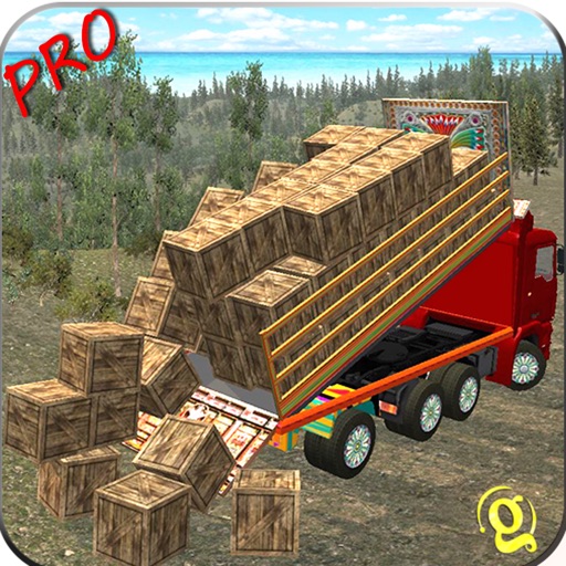 Wood Cargo Transporter Truck Driving: Simulation Game icon