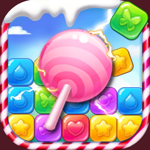 Sweet Candy Happy Mania-Pop Candy star  Game Icon