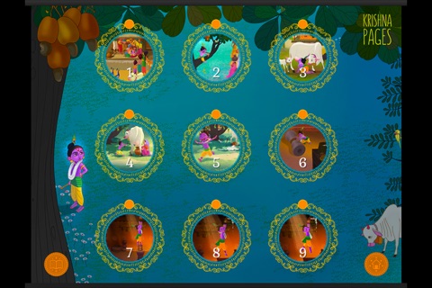 Krishna Story - Multilingual & Games screenshot 3