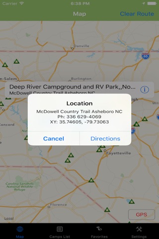North Carolina – Camps & RV's screenshot 4