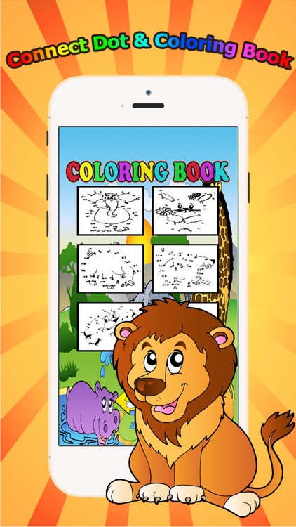 Animals Dot to Dot Coloring Book for Kids grade 1-6: coloring pages learning games