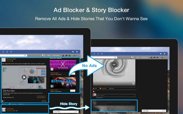 Desktop Social: with Ad Blocker, Messenger, Browser, Notific(圖3)-速報App