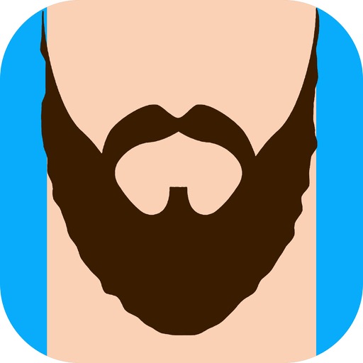 Beard and Mustache Stickers Free – Cool Barber Shop Photo Studio Editor for the Best Makeover icon