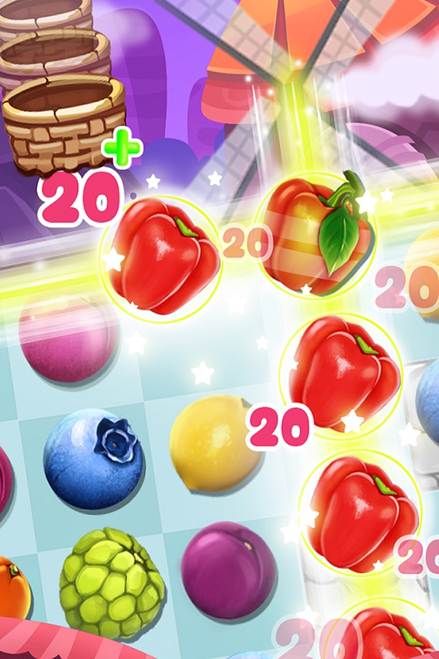 Panda Bear Fruit Farming Basket Match 3 Free Games screenshot 4