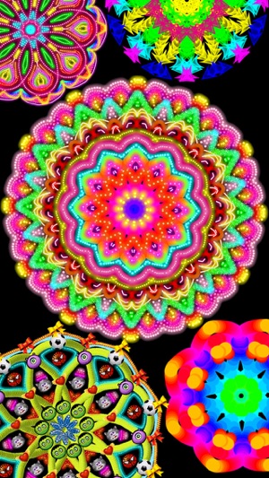 Kaleidoscope Doodle Pad - Funny Paint & Free Drawing Free Ga(圖3)-速報App