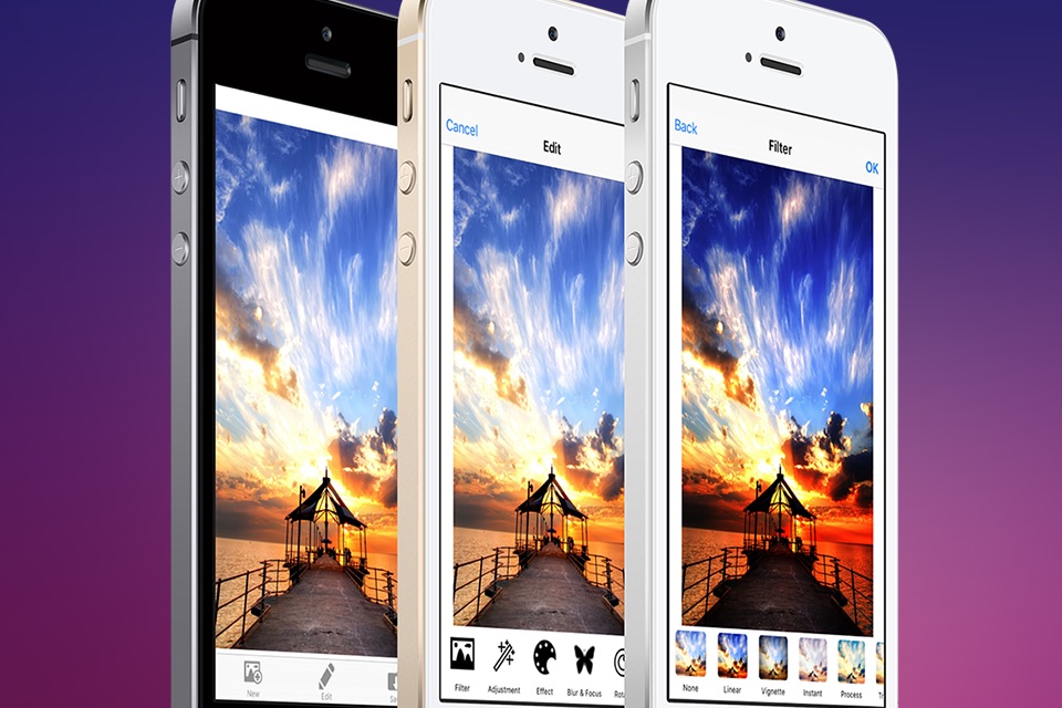 Photo Editor: Retouch Gallery/Camera Images with amazing filter effects and Save or Share it. screenshot 2