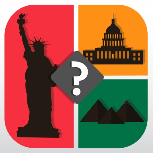 Tourist Attraction Quiz Game - Guess What’s the Country or City in The Pic Icon