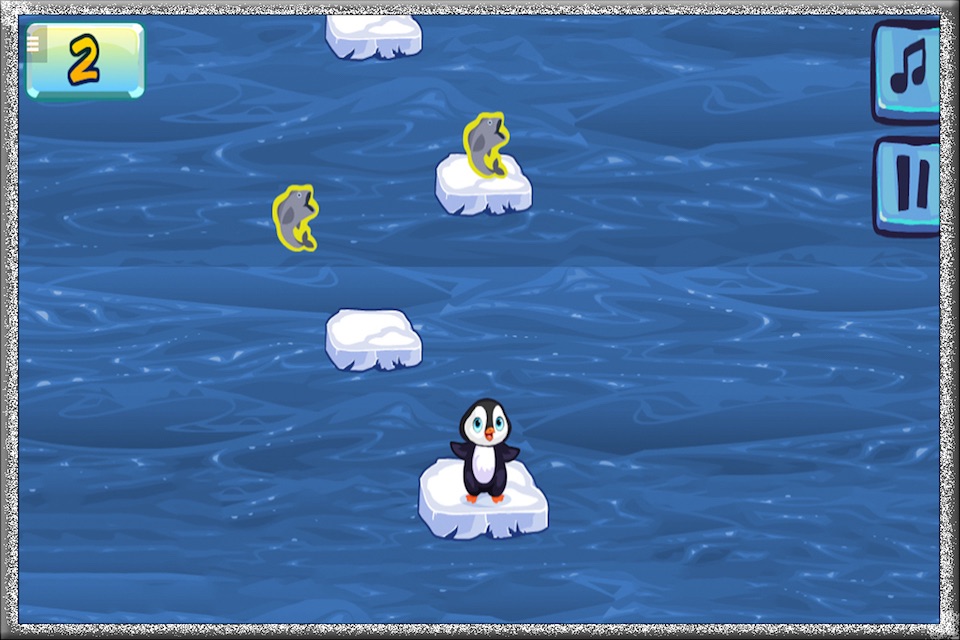 Free Games for Kids - Lovely Penguin screenshot 2