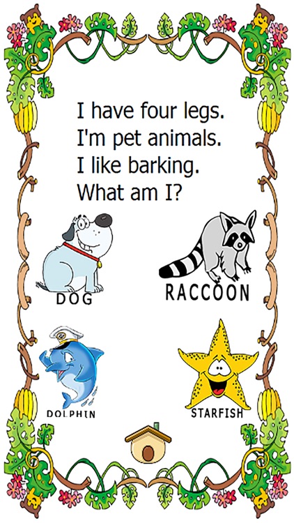 What animal am I quiz english cartoon preschool worksheets screenshot-4