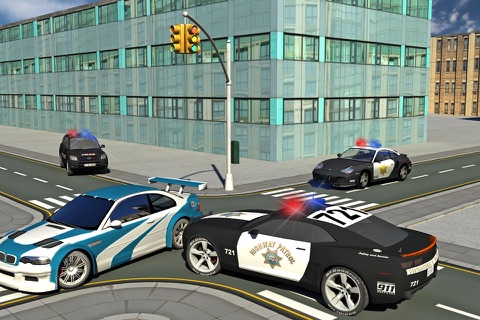 Theft Crime & American Cops car Driving Simulator screenshot 3