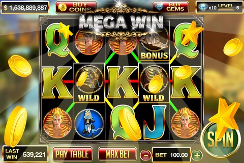 Slots: Cleopatra's Kingdom Slots Free screenshot 4