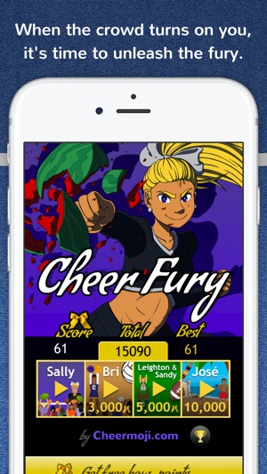 Cheer Fury PRO cheerleading game by Cheermoji(圖1)-速報App