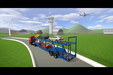 City Airport Cargo Plane 3D screenshot 3