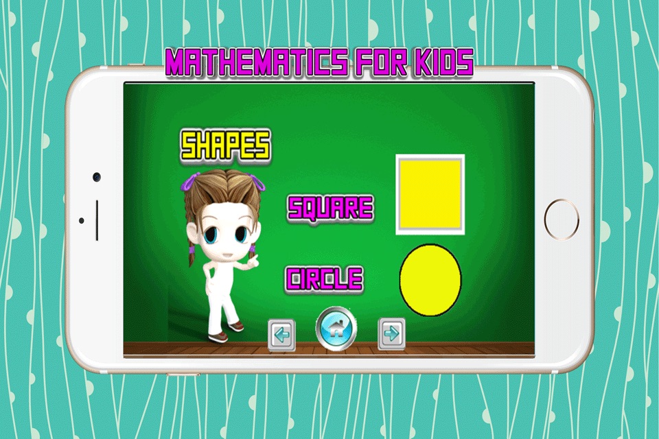 Preschool Mathematics  : Learn Heavy - Light and Shapes early education games for preschool curriculum screenshot 3