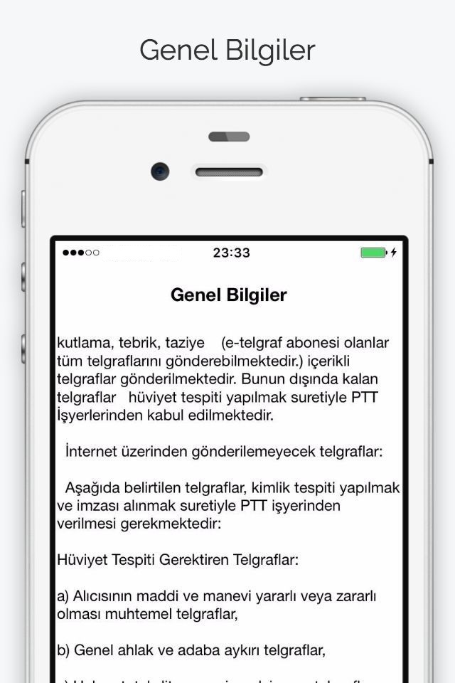 PTT Telgraf screenshot 2
