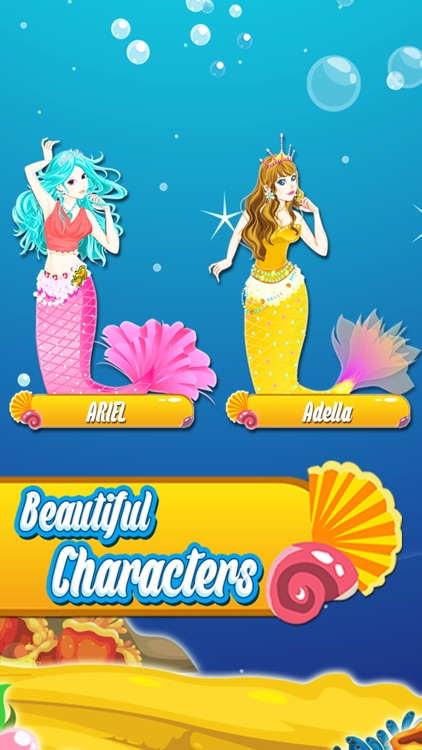 Enchanted Mermaid Dressup Mystery Hidden Objects and Painting - Game for kids toddlers and boys