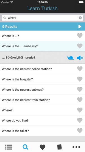 Learn Turkish - Phrasebook for Travel to Turkey(圖3)-速報App