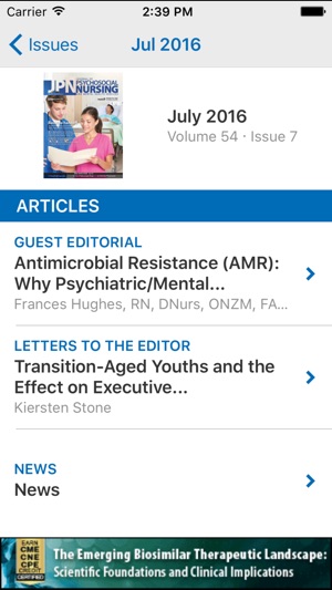 Journal of Psychosocial Nursing and Mental Health Services(圖2)-速報App