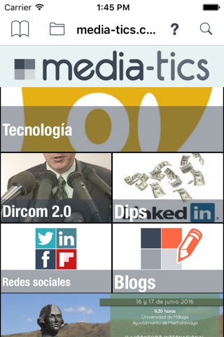 Media-tics.com screenshot 2