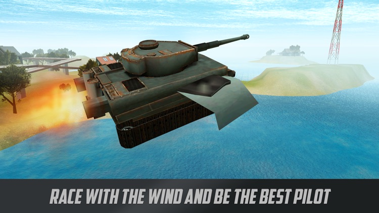 Battle Tank Flight Simulator 3D screenshot-3