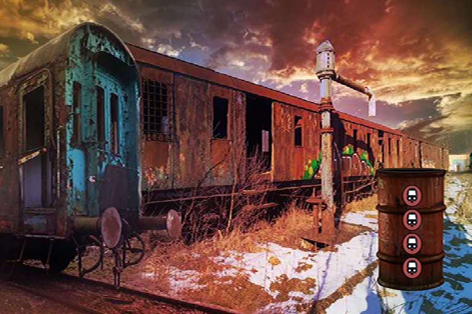 Abandoned Train Treasure Escape screenshot 2