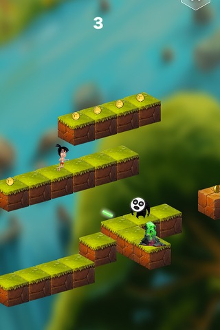 Running Man Challenge Jungle Boy Game screenshot 4