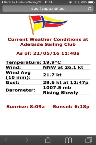 Adelaide Sailing Club screenshot 3