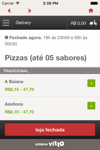 Pizzaria Verdes Mares screenshot 3
