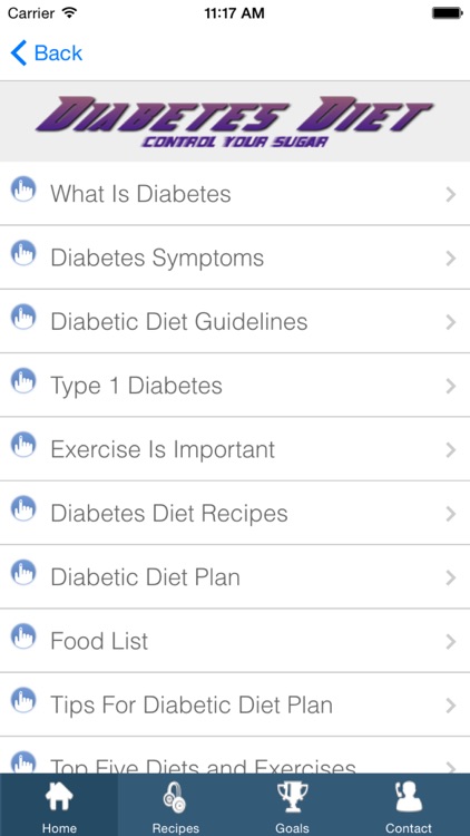 Diabetes Diet & Recipes - How to control your Diabetes screenshot-4