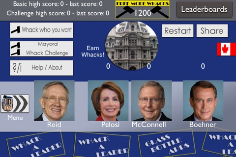 Whack a Leader - The Game That Makes Elections Fun screenshot 2