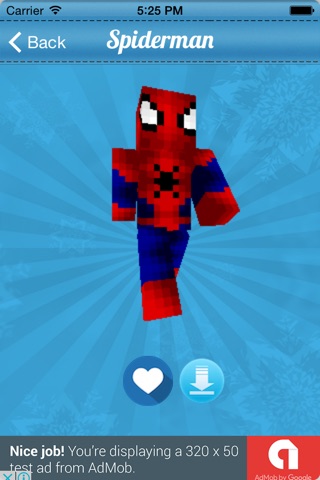 Superhero Skins for Minecraft PE Free screenshot 2