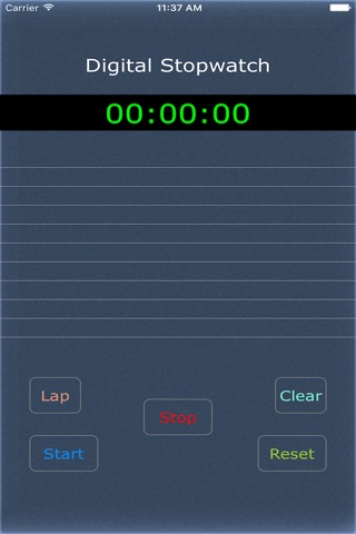 Stopwatch - Digital screenshot 3