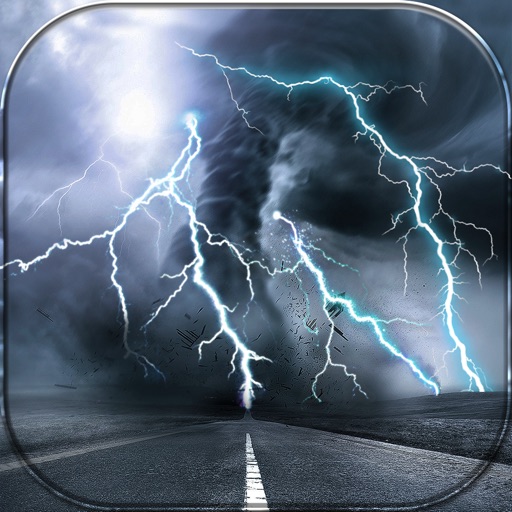 Thunder-Storm Wallpaper – Cool Lightning Lock-Screen & Dark Background Design.s