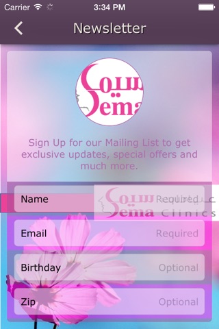 SemaClinics screenshot 2