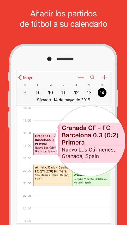 La Liga Calendario - Horario de partidos y resultados en directo en tu calendario (FútbolCal)