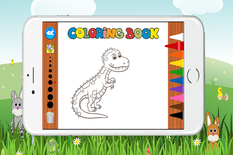 My Dinosaur Coloring Page for Preschool screenshot 3